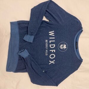 Wildfox Kids Navy Blue Beverly Hills Sweatshirt